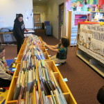 vol shelving sorted pic bks in browsers